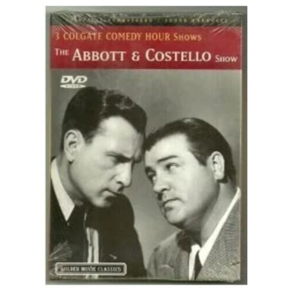 Abbott & Costello 3 Colgate Comedy Hour Shows DVD Golden Movie Classics New